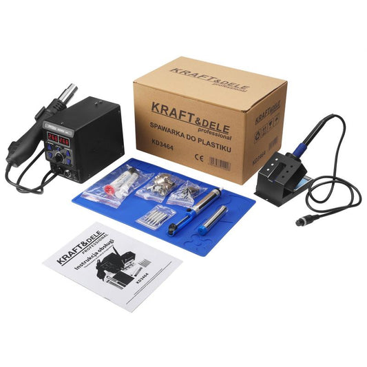 Statie de lipit plastic, 148 × 99 × 134 mm, Kraft&Dele KD3464