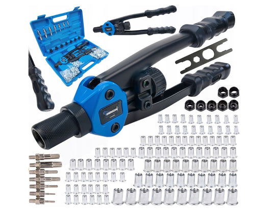 Cleste nituit cu pop-nituri, M3-M12, 127 piese, Ondragon OD5041