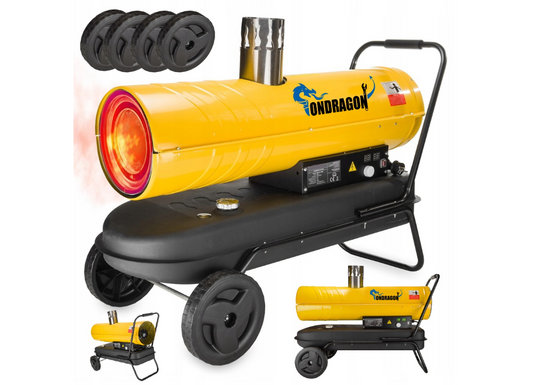 Incalzitor industrial diesel cu afisaj LCD, 30 kW, Ondragon OD5002