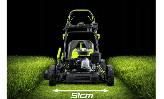 Masina de tuns iarba pe benzina 4 in 1, 51 cm, cos colector 55 l, Agreeno AG162