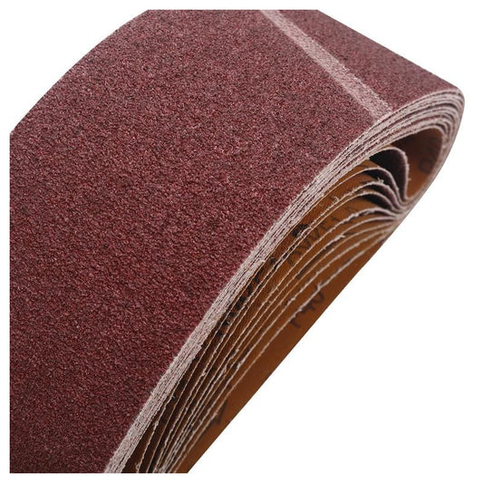 Set 10 benzi abrazive, 537 x 75 mm P100, 10 bucati, Kraft&Dele KD12633