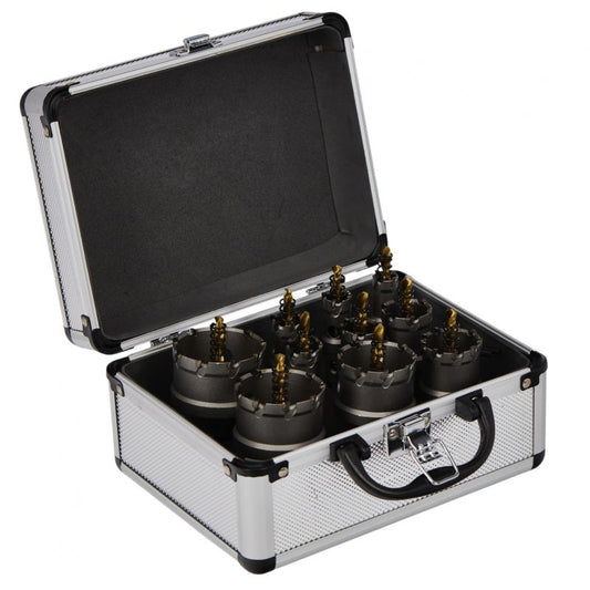 Set carote profesionale pentru metal, 10 bucati, Kraft&Dele KD10061