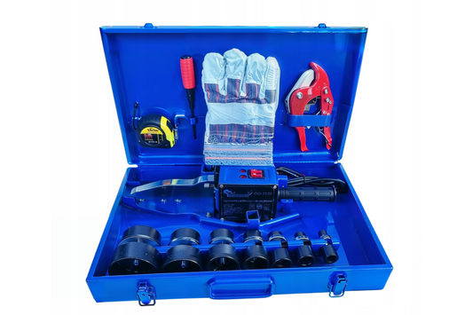 Aparat de sudat tevi PP PVC, set matrite 16-63 mm, 3000 W, Ondragon OD1130