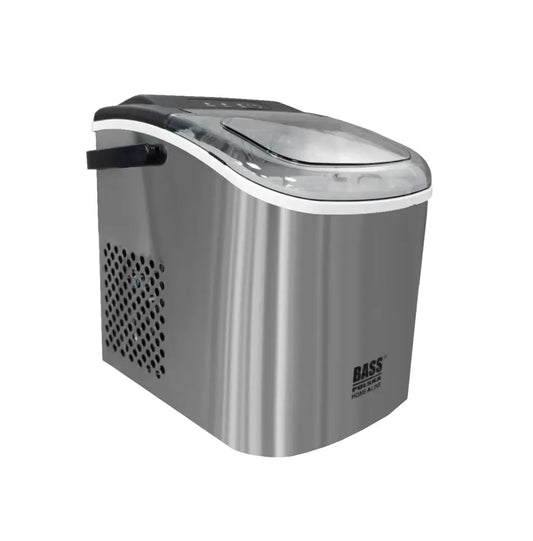 Aparat pentru facut cuburi de gheata, 12 kg / 24 h, gri, Bass Polska BH10002