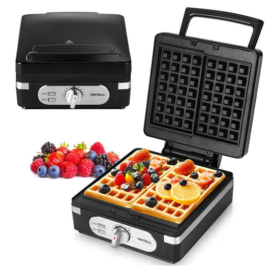 Aparat de facut vafe 2000 W, Kraft&Dele KD4100