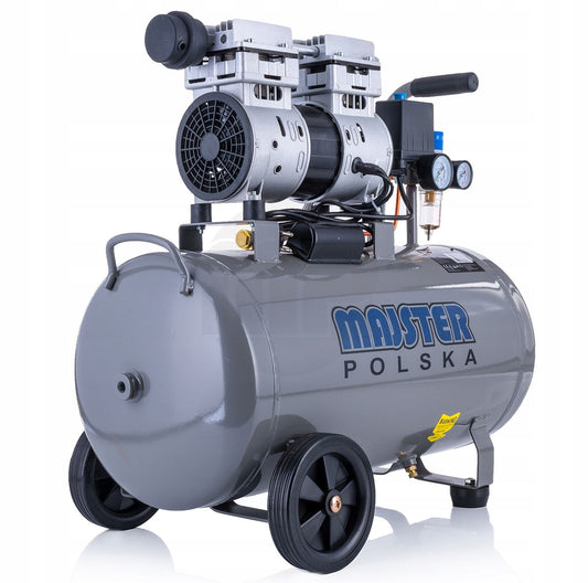 Compresor industrial 50 l, 1500 W, Majster Polska MP0064