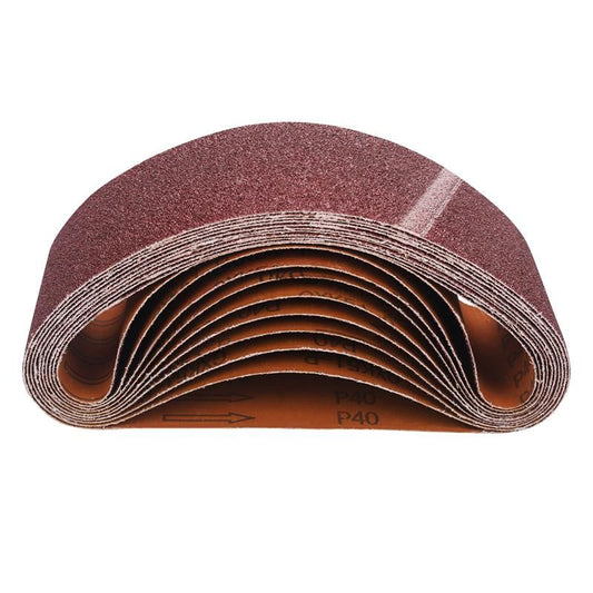 Set benzi smirghel, 537 x 75 mm, P120, 10 bucati, Kraft&Dele KD12634