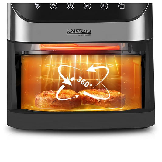 Friteuza cu aer cald, 2000 W, capacitate 6 l, Kraft&Dele KD4108