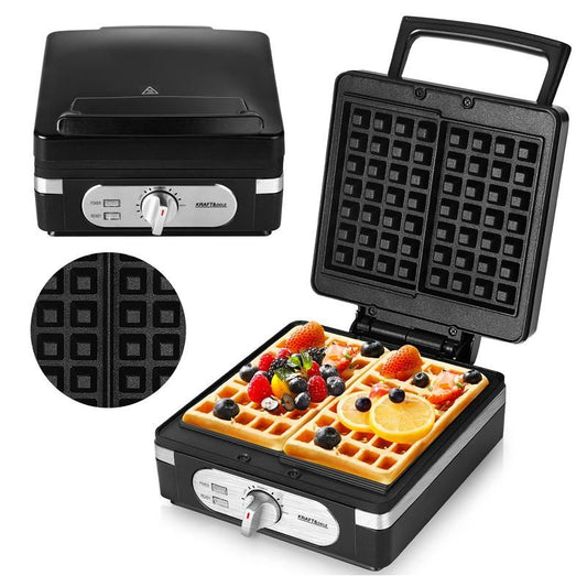 Aparat de facut vafe 2000 W, Kraft&Dele KD4100