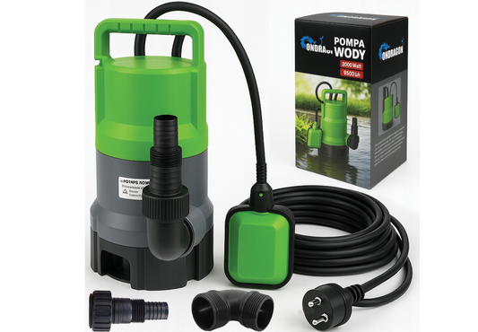 Pompa submersibila de mare adancime, 9500 l / h, 2000 W, Ondragon OD5028