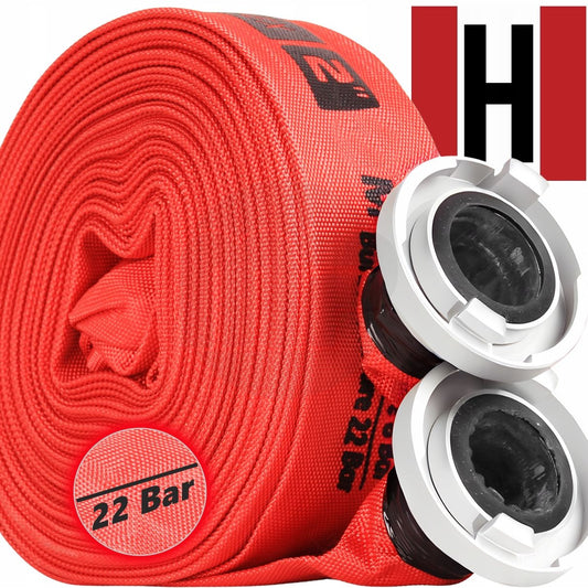 Furtun tip pompier 2", 20 m, Majster Polska MP1702