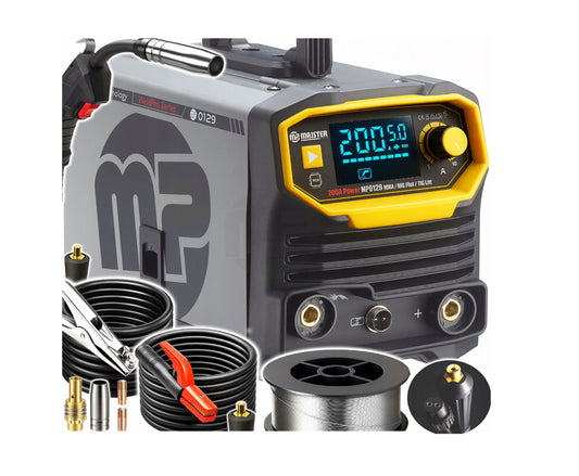 Aparat de sudura tip invertor IGBT MIG MAG FLUX MMA, 200 A, Majster Polska MP0129