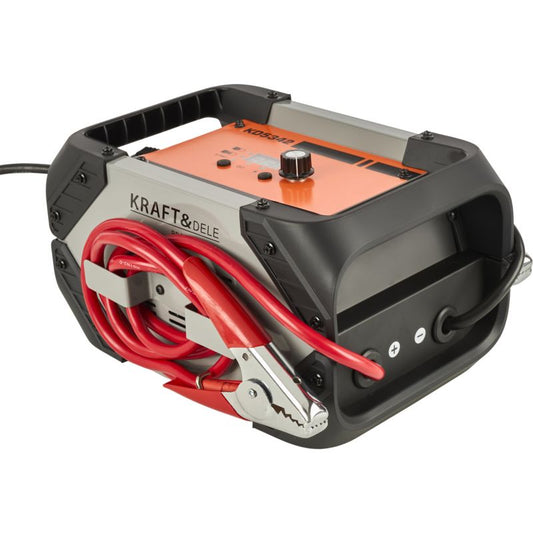 Redresor auto, 12-24 V, 220 A, 20-700Ah, portabil, 8 niveluri protectie, Kraft&Dele KD5342