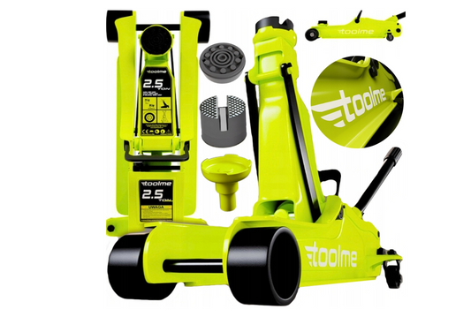 Cric hidraulic tip broasca, 2.5 T, Toolme TM006