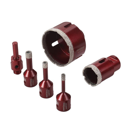 Set carote diamantate, 6-68 mm, 6 bucati, Kraft&Dele KD5953