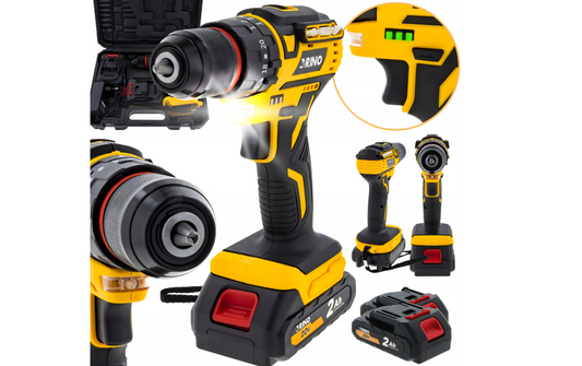 Masina de gaurit cu acumulator, 21 V, Rino RN-23142