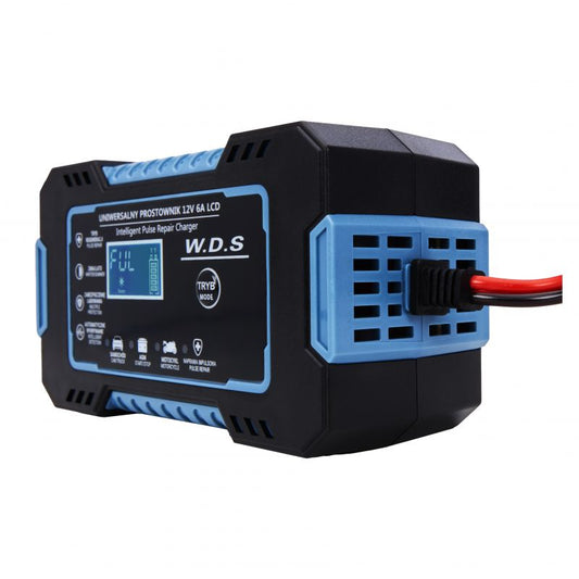 Redresor universal W.D.S.12 V / 6A, 4 moduri de incarcare, Kraft&Dele WDS2230