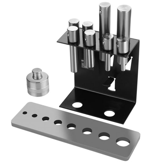 Set adaptoare pentru presa hidraulica, 8 bucati, Kraft&Dele KD5877