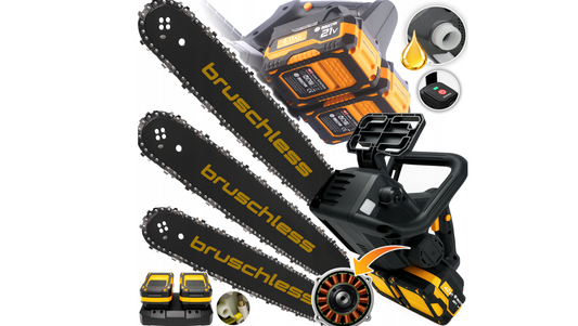 Fierastrau electric cu lant, 40 cm, 2 x 4 Ah, Majster Polska MP0011