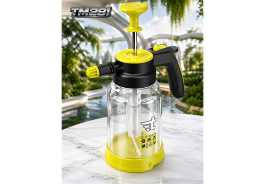 Pulverizator manual cu presiune, duza reglabila, 1.5 l, 2 bar, Toolme TM281