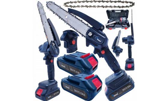 Mini fierastrau cu lant pe acumulator, 8", 36 V, Ondragon OD9123