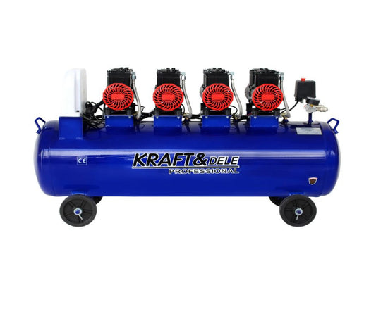 Compresor de aer cu 4 pistoane, 7 kW, 120 l, Kraft&Dele KD4095