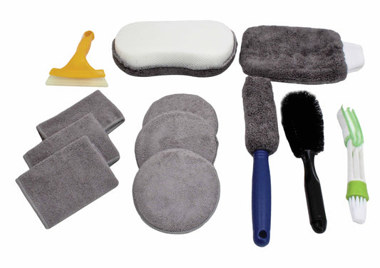 Set pentru curatare auto, 12 piese, Asta Tools S-CL12SET