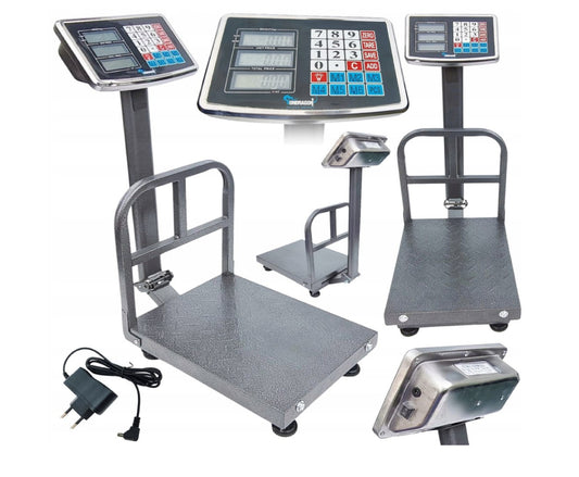 Cantar electronic industrial, capacitate maxima de cantarire 150 kg, afisaj LCD, Boxer BX3417