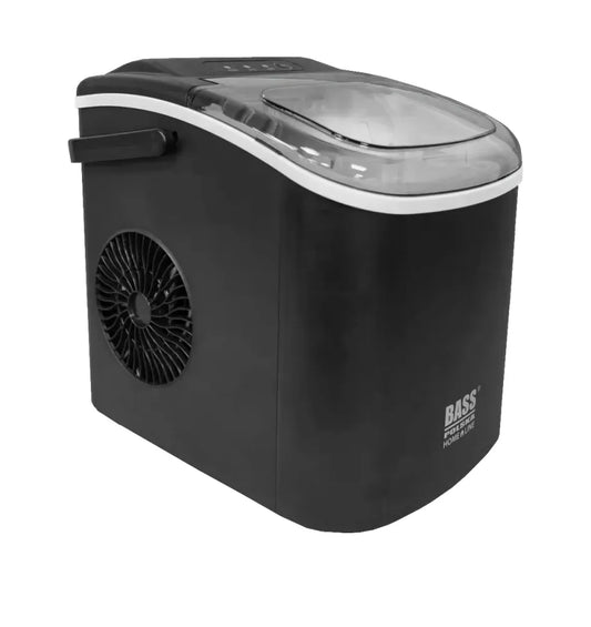 Aparat pentru facut cuburi de gheata, 12 kg / 24 h, negru, Bass Polska BH10001