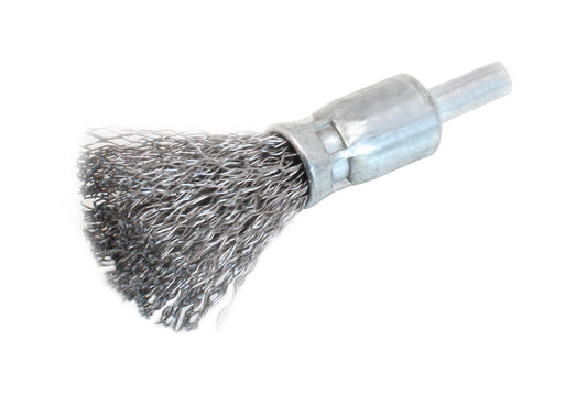 Perie de sarma circulara cu tija, 12 x 6 mm, SaTra S-12EBS