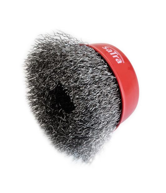 Perie de sarma tip cupa, 65 mm, SaTra S-25CCB65