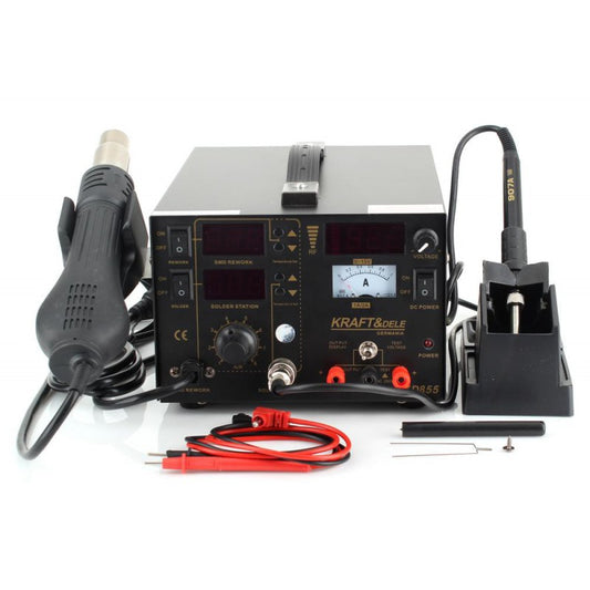 Aparat de lipit plastic 5 in 1, Kraft&Dele KD855