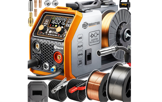 Aparat de sudura tip invertor Migomat IGBT FLUX MIG MAG MMA, Majster Polska MP0142