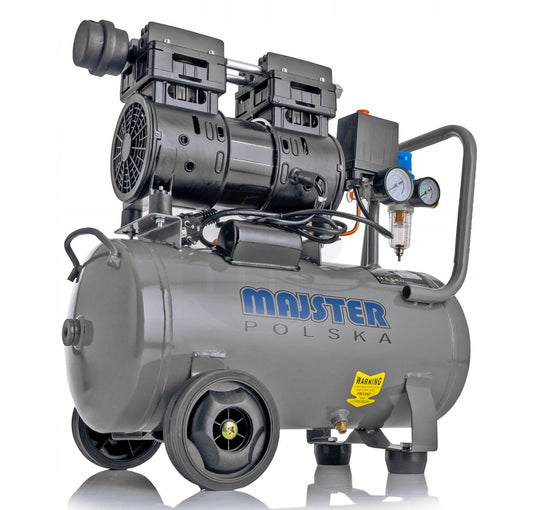 Compresor industrial 24 l, 1200 W, 175 l / min, Majster Polska MP0063