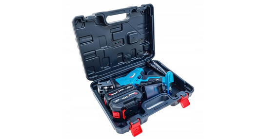 Set fierastrau sabie cu acumulator, 4 panze, 2 x 24 V, Ondragon OD2205