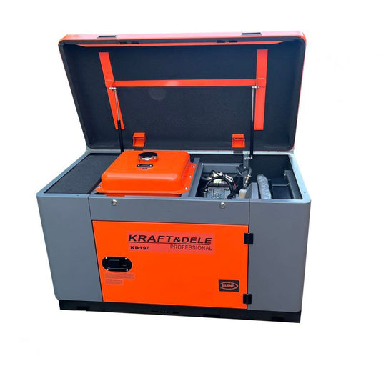 Generator monofazat diesel, 12 / 13 kW, Kraft&Dele KD197