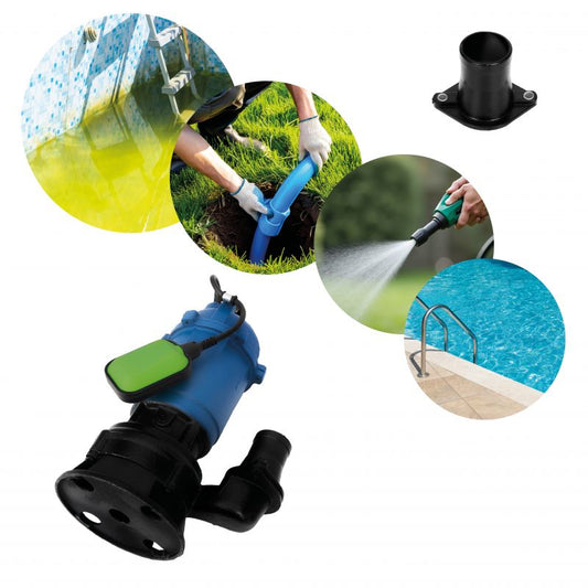 Pompa submersibila cu plutitor W.D.S., 2850 W, 2", 30000 l / h, Kraft&Dele WDS2422