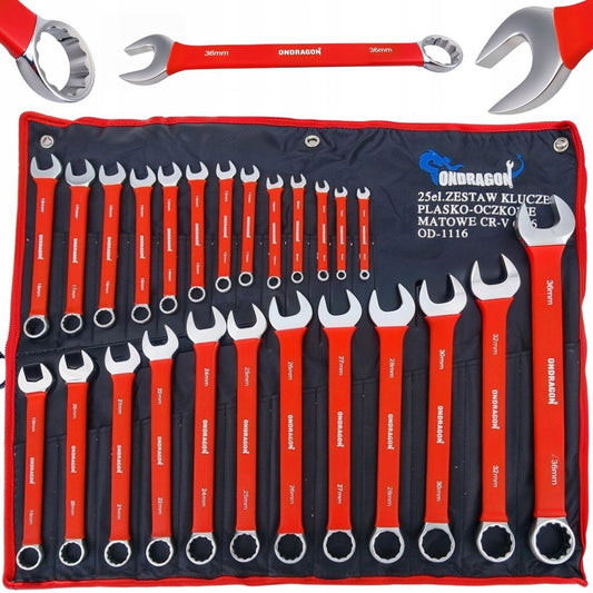 Set chei combinate, 6-36 mm, 25 elemente, Ondragon OD1116