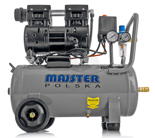 Compresor industrial 24 l, 1200 W, 175 l / min, Majster Polska MP0063