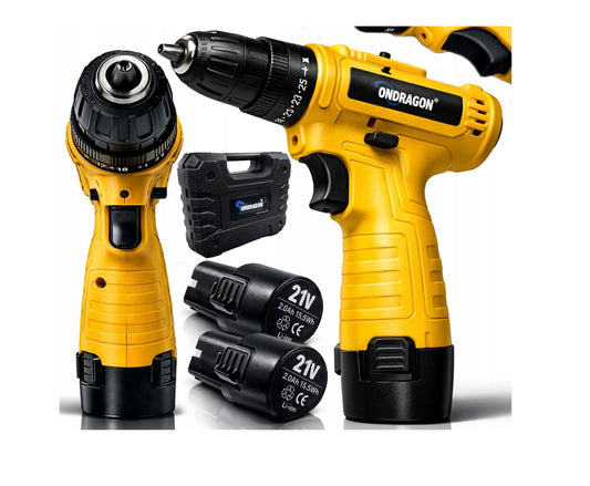 Masina de insurubat cu acumulator, 2 x 21 V, Ondragon OD9135