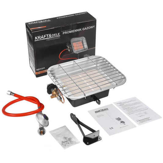 Incalzitor radiant pe gaz, 4.5 kW, Kraft&Dele KD11311