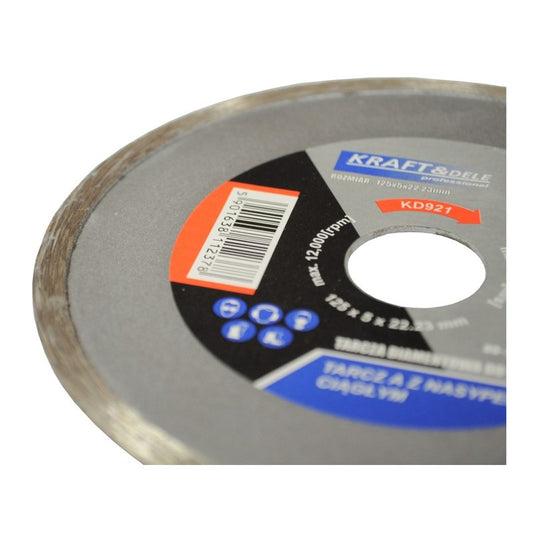 Disc diamantat, 125 x 5 x 22.23 mm, Kraft&Dele KD921