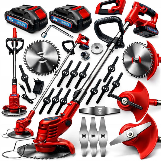 Trimmer cu acumulator, 2 x 36 V, Ondragon OD9111