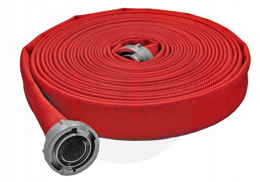 Furtun tip pompier cu cuple rapide 1", 20 m, Majster Polska MP1704