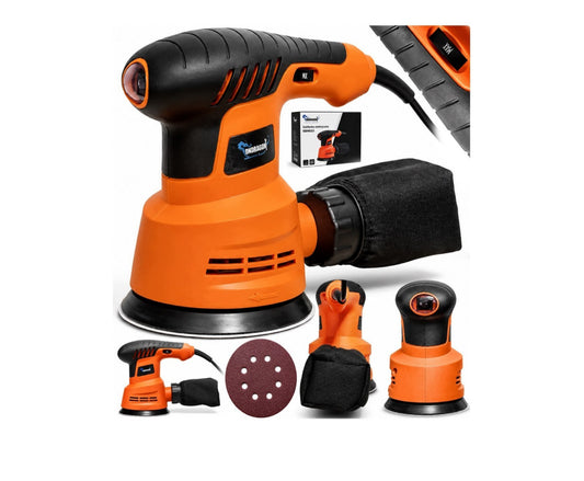 Slefuitor orbital excentric, 1300W, 6000-13000 rpm, 6 trepte, sistem colectare praf, Ondragon OD9023