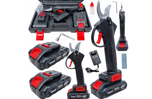 Foarfeca electrica pentru arbusti cu 2 acumulatori, 36 V, Ondragon OD9125