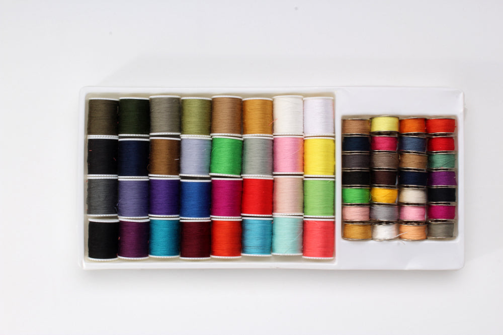 Set 60 bobine de ata pentru masina de cusut, Bass Polska – bricomania.ro
