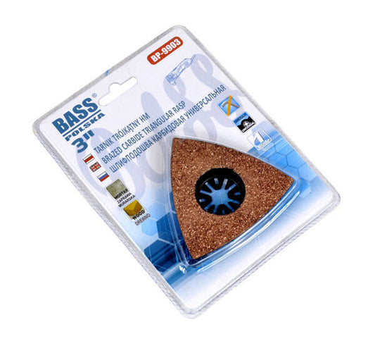 Disc triunghiular pentru polizor de 3", Bass Polska, 9903