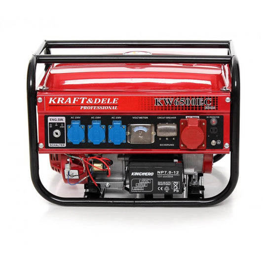 Generator 2500W 12/230 / 380V, Kraft&Dele KD112