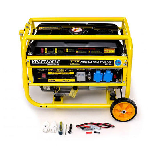 Generator electric 3800W 12 / 230V, Kraft&Dele KD125